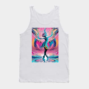 Abstract Dancer Tank Top